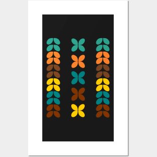 Colorful leaves Posters and Art